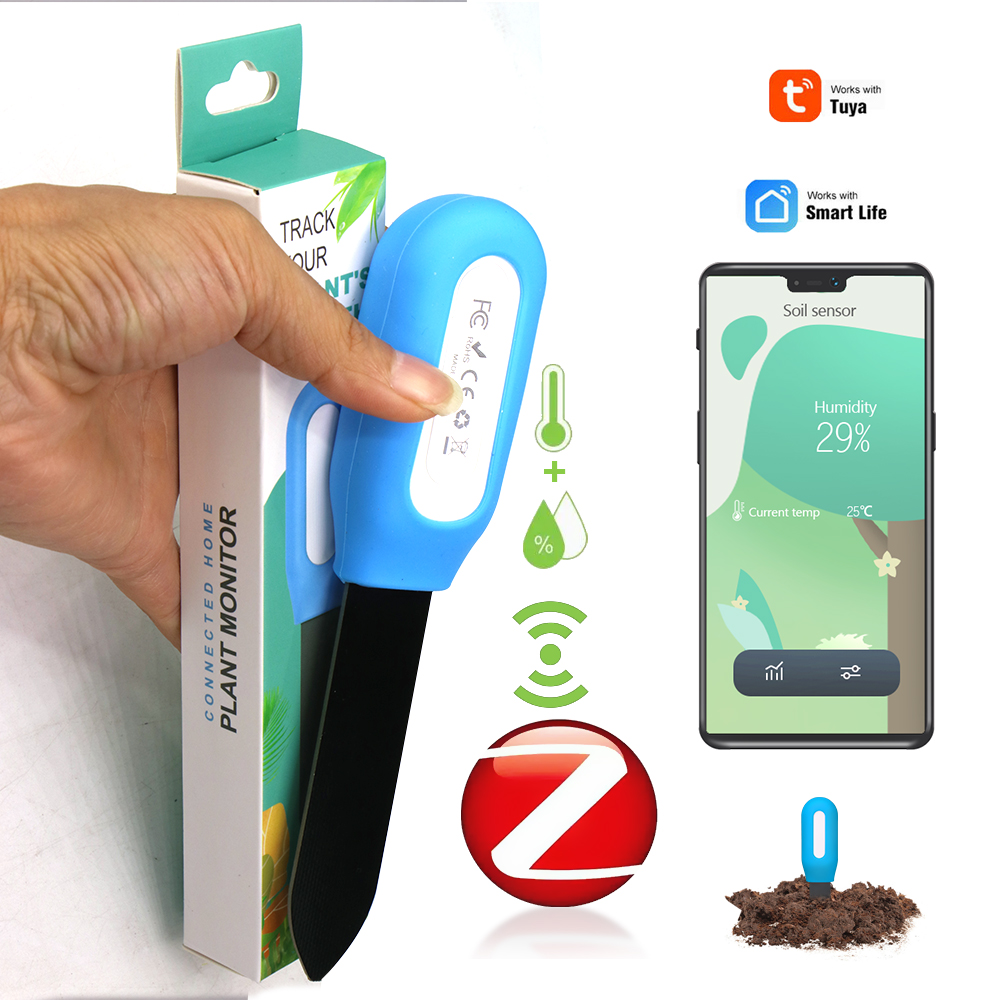 Smart Garden In Home - Intelligenter Zigbee-Bodensensor für Haus, Garten, Gewächshaus,