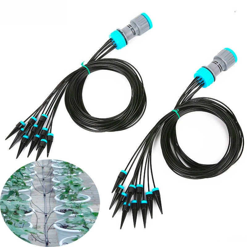 Smart Garden Tower - 10-teiliges Tropfbewässerungsset, Pflanzenbewässerungssystem, einstellbares Mikrobewässerungssystem, wassersparendes