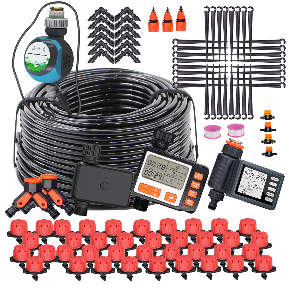 Smart Garden Tower - 50-5m 1/4 ''Schlauch verstellbare Tropfer automatisches