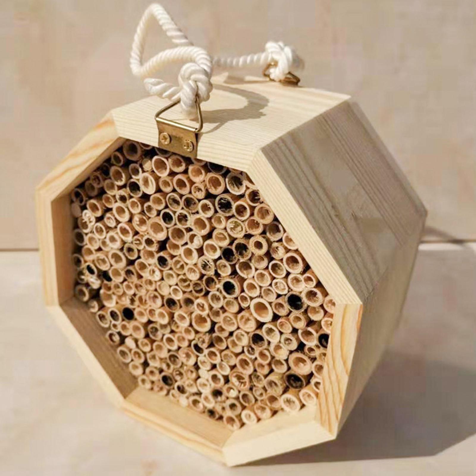 Insect Hotel Wood - Insektenhotel aus Holz, Bienenhaus, Käferhotel, Nistkasten