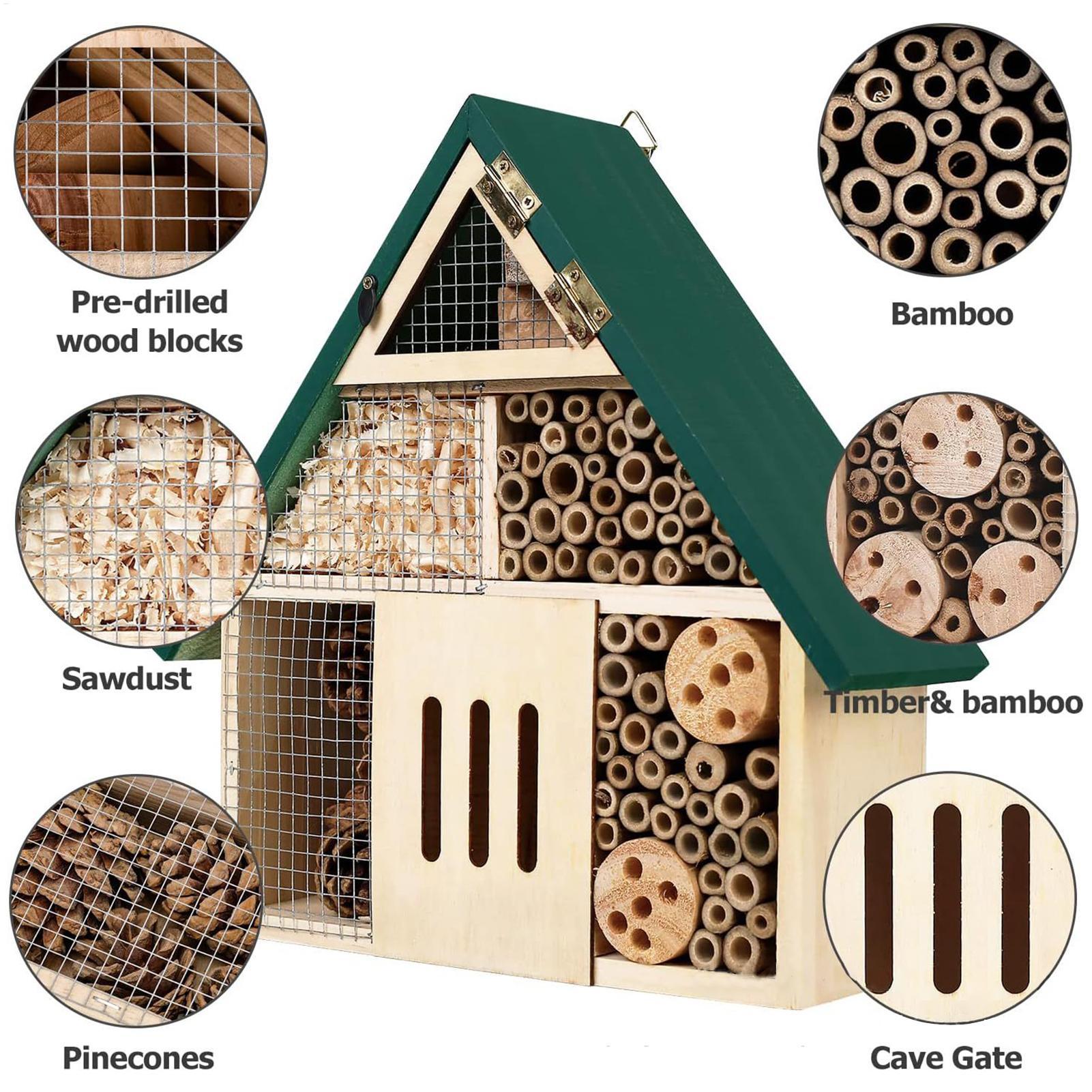 Insektenhotel Bienenhaus aus H – Insect Hotel Wood Bewertung und Preis