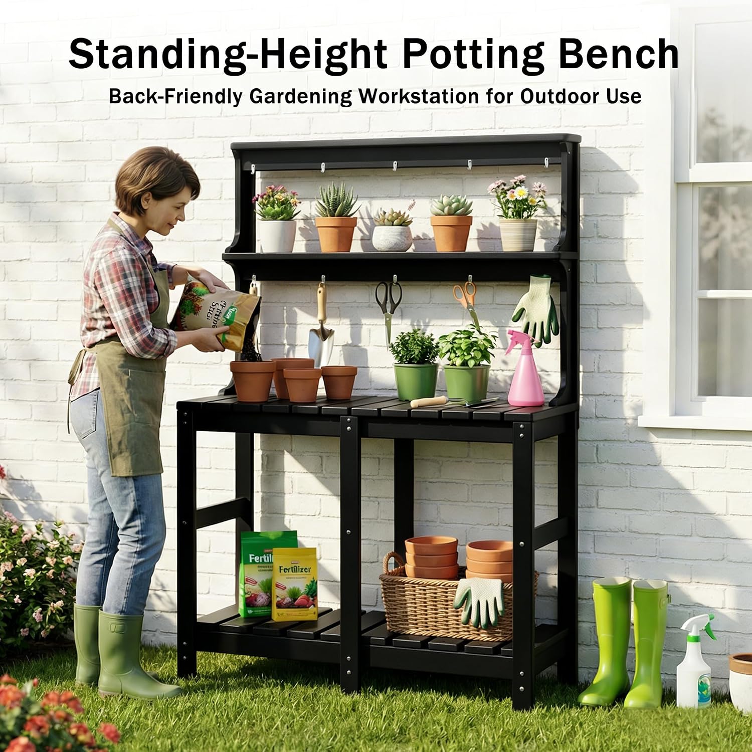 Allwetter-Gartentisch aus HDPE – Garden Weather Station Bewertung und Preis