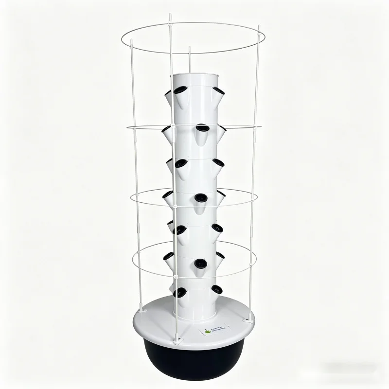 9-stöckiger Aeroponischer Hydr – Smart Garden Tower Bewertung und Preis