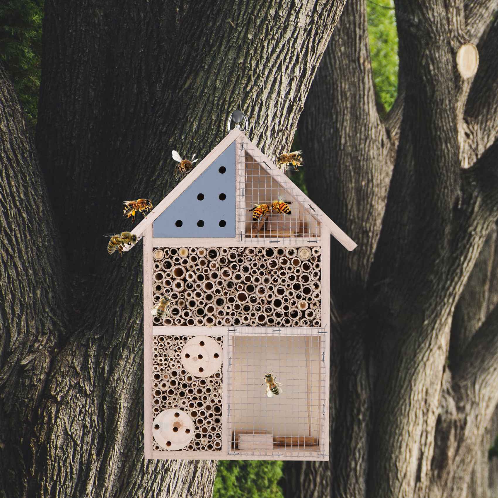 PZHI-Holz-Insektenhotel Bienen – Insect Hotel Wood Bewertung und Preis