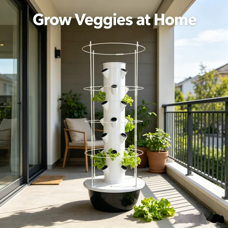 Intelligentes Vertikales Hydro – Smart Garden Tower Bewertung und Preis
