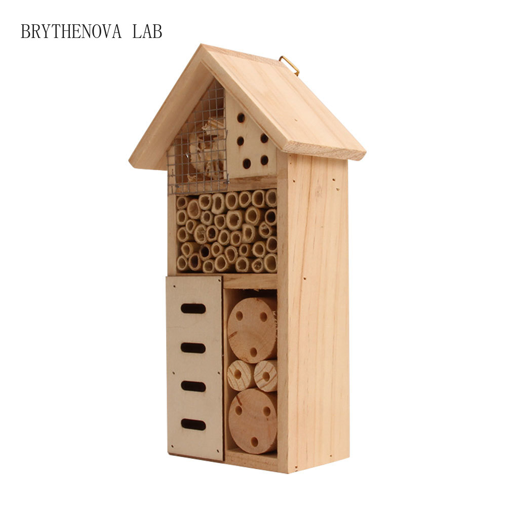 Insektenhotel aus Holz, natürl – Insect Hotel Wood Bewertung und Preis