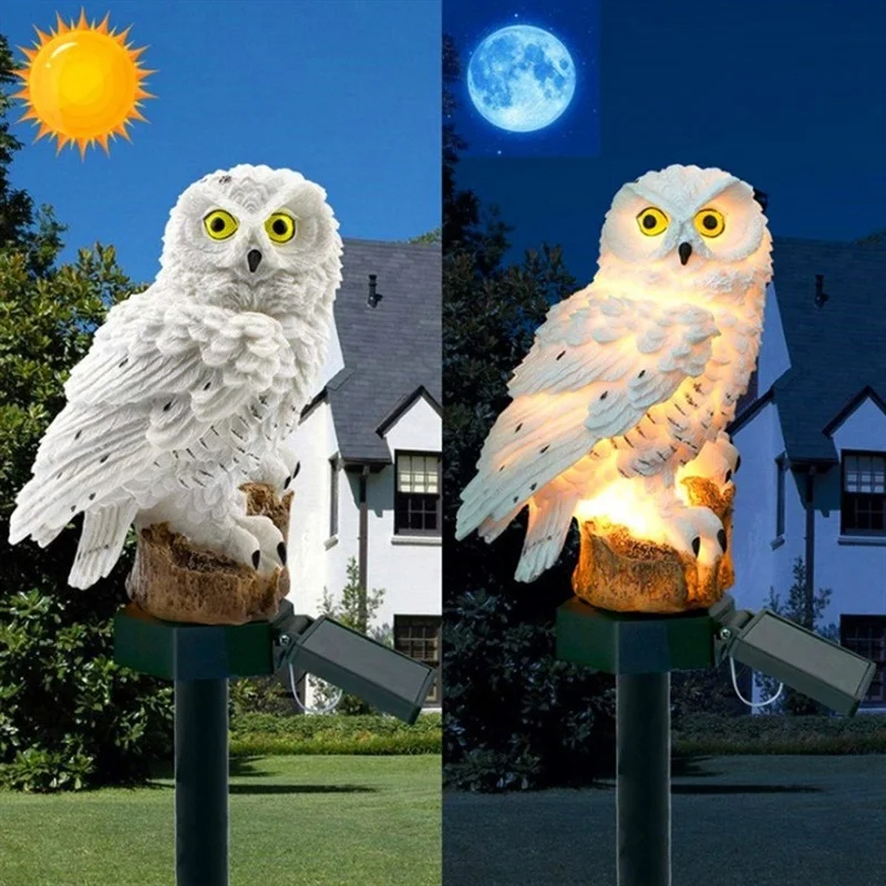 Solar-Eulen-Statue Gartenleuch – Smart Garden In Home Bewertung und Preis