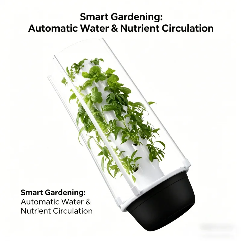 SpaceTree Vertikaler Hydroponi – Smart Garden Tower Bewertung und Preis