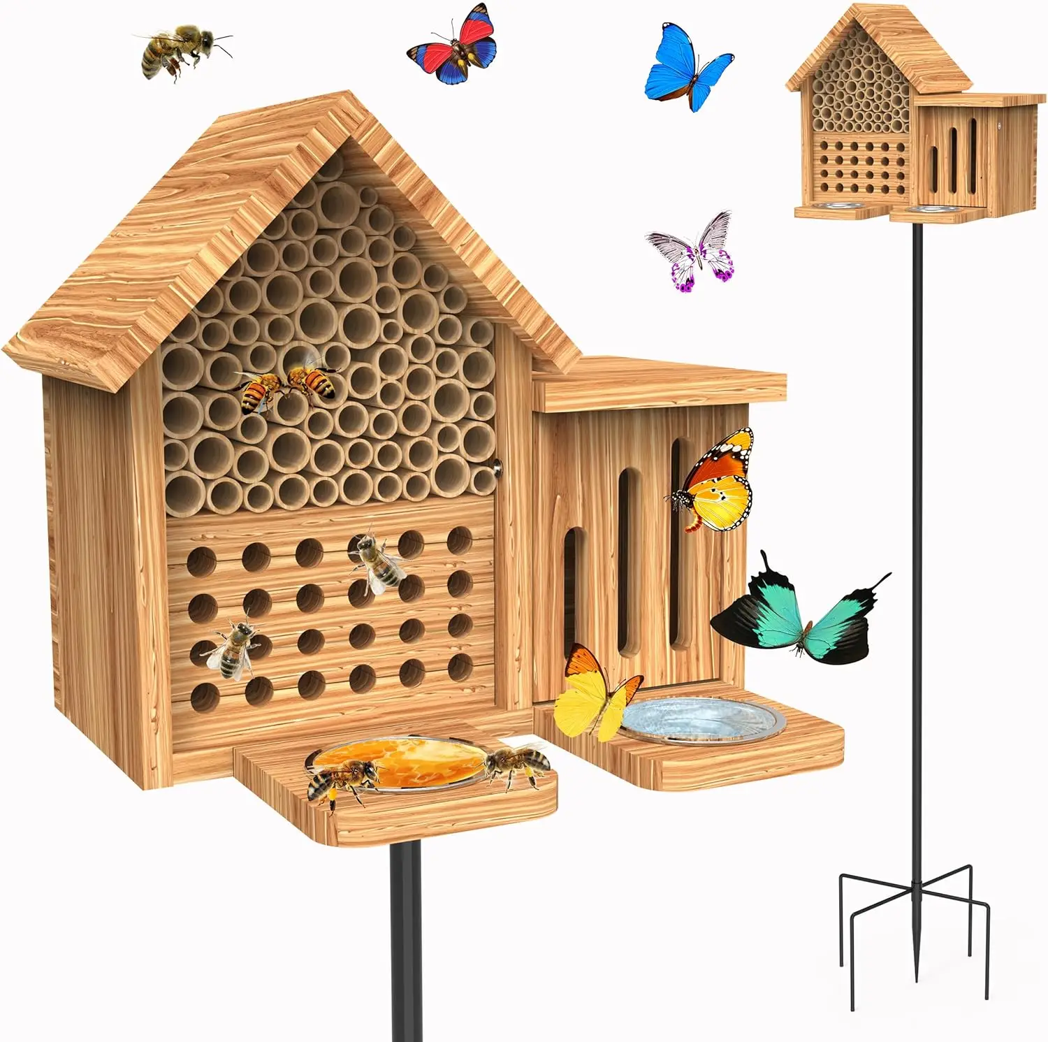 Wasserdichtes Insektenhotel: N – Insect Hotel Wood Bewertung und Preis