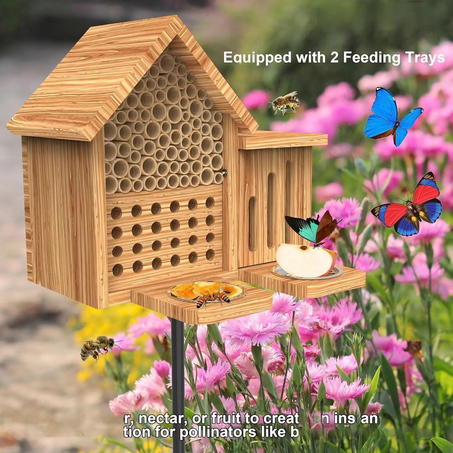 Wasserdichtes Insektenhotel: N – Insect Hotel Wood Bewertung und Preis
